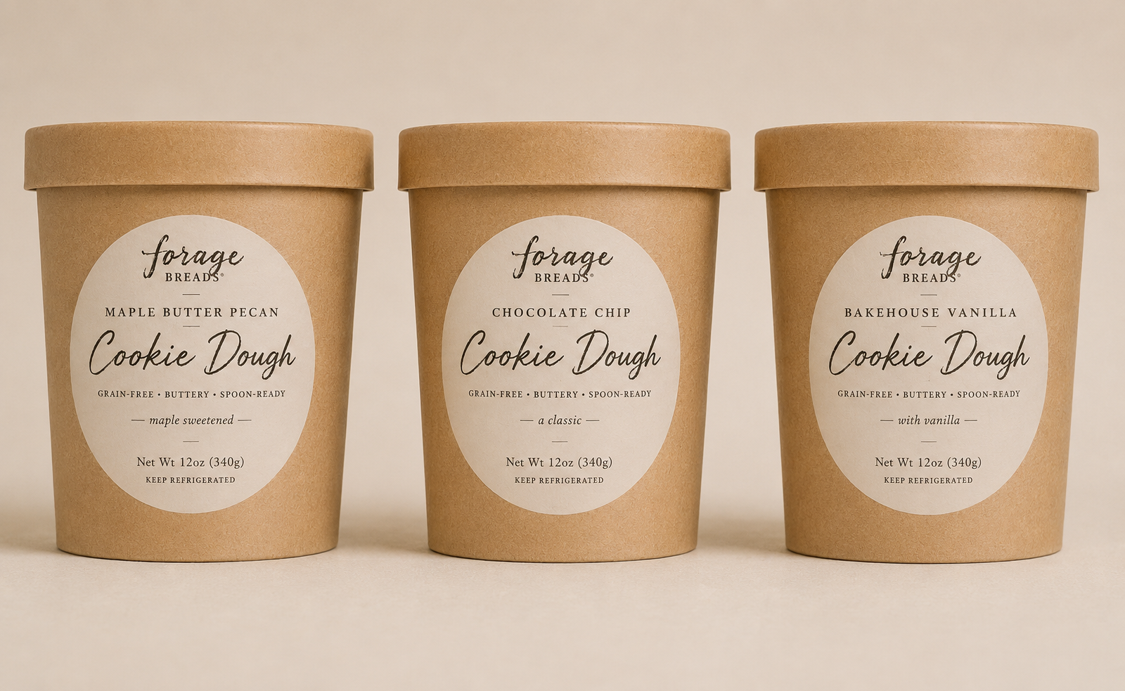 Cookie Dough Trio