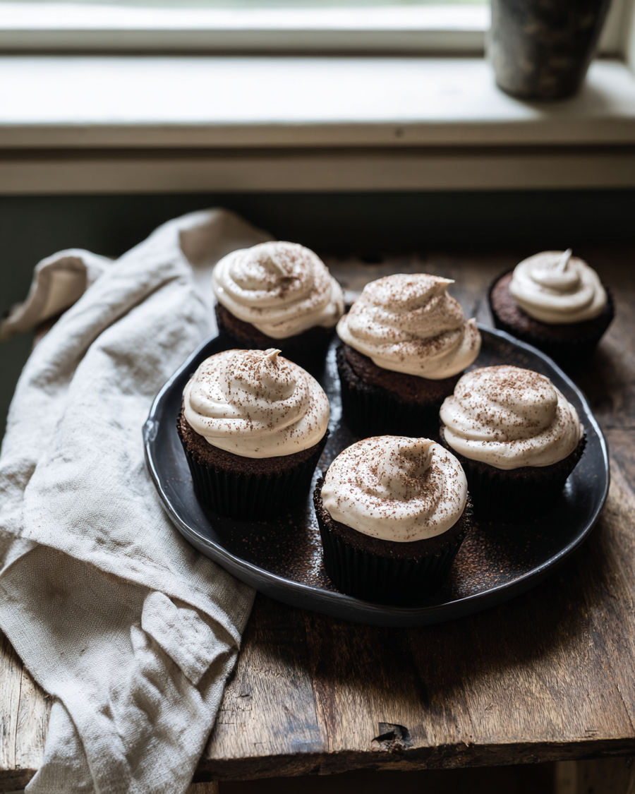 Bailey's Irish Cream Cupcakes