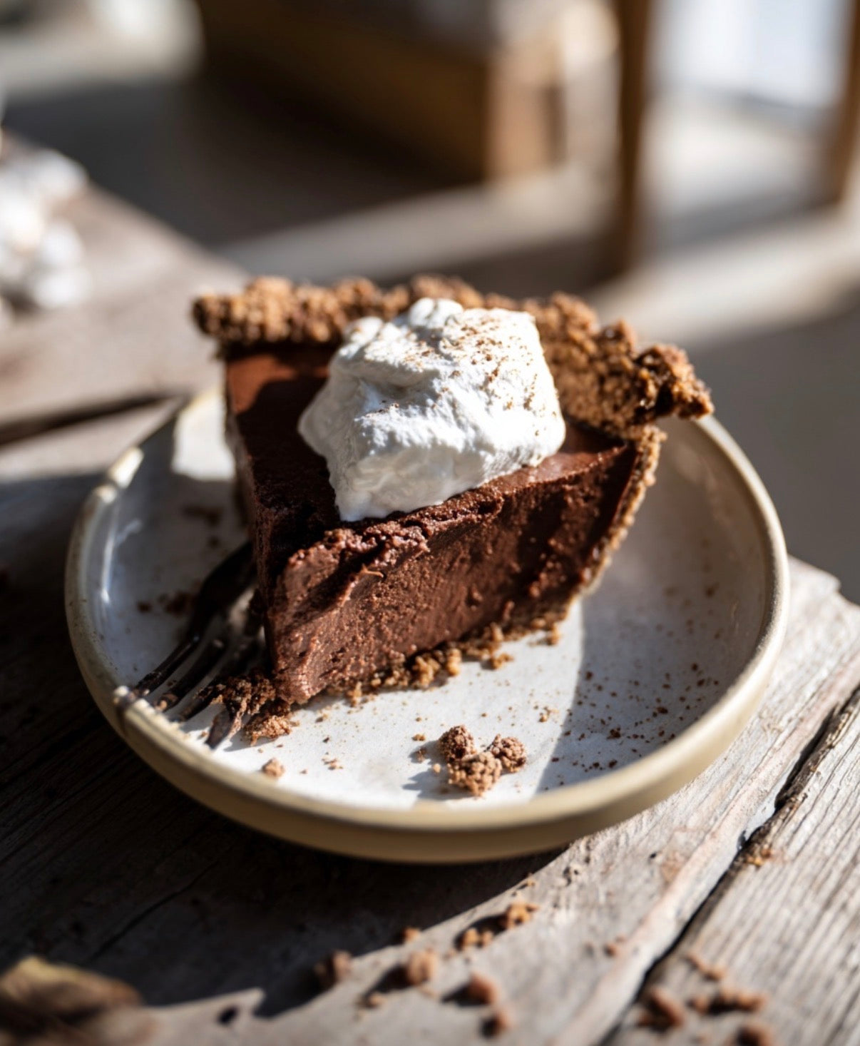 Molten Chocolate Cream Pie