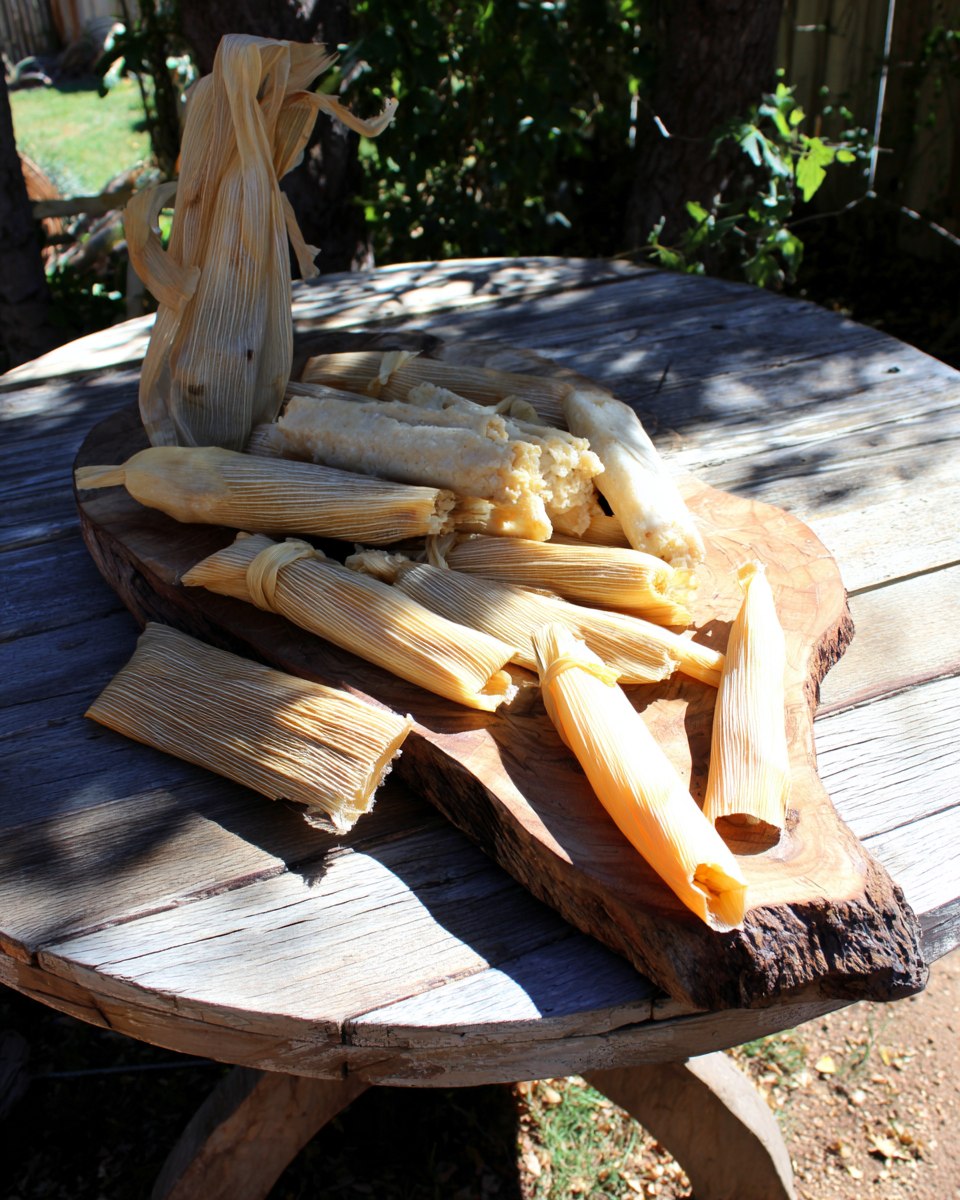 Grain-Free Rustic Steamed Tamales