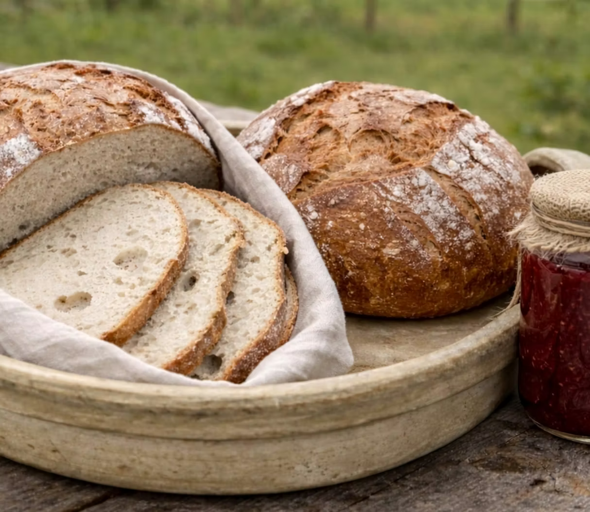 Country White Boule (Set of 2)