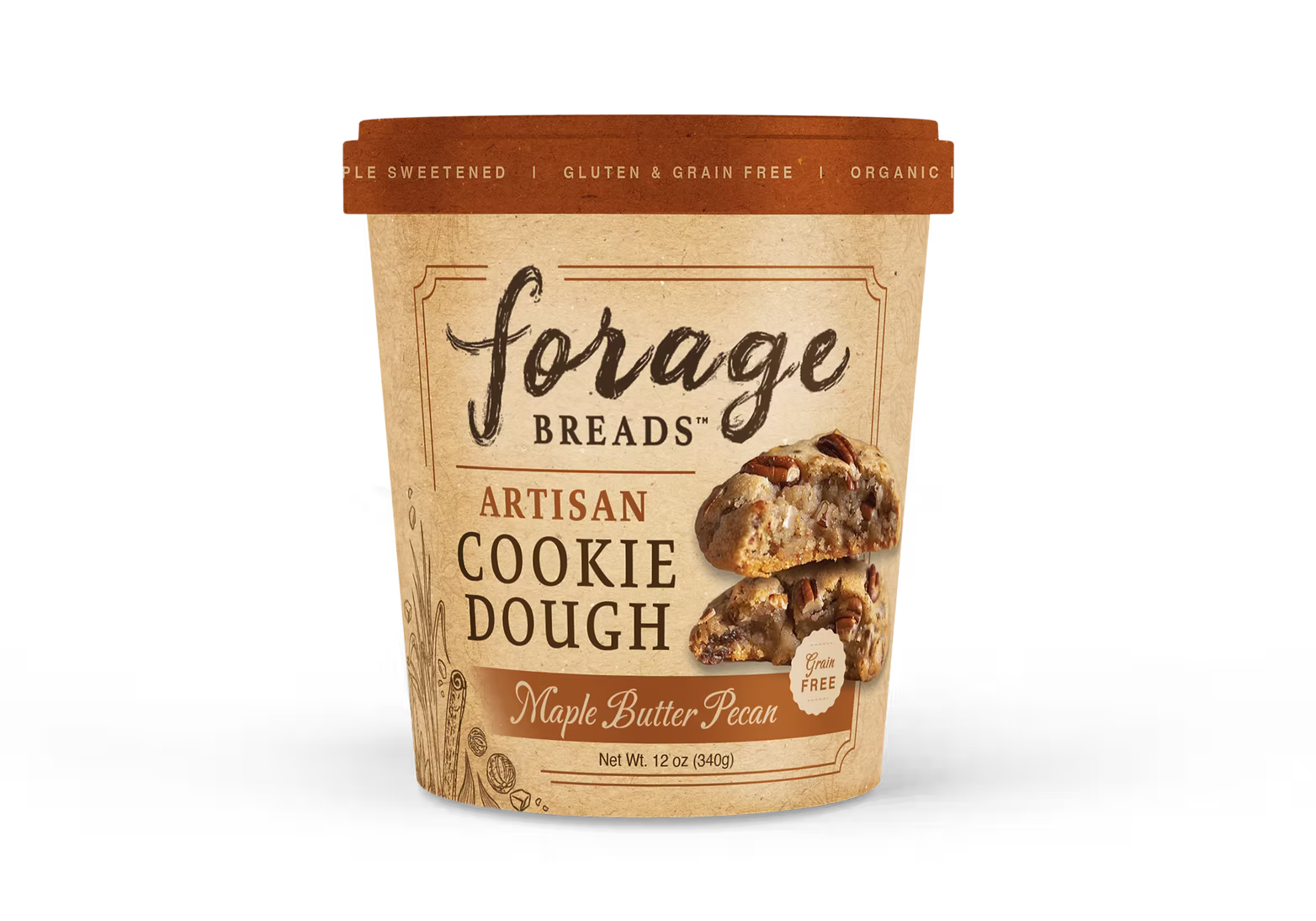 Maple Butter Pecan Cookie Dough